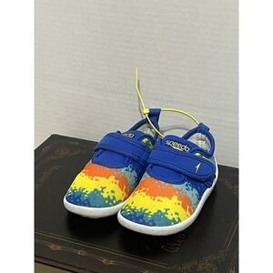 Speedo Toddler Boys' Printed Shore Explorer Water Shoes - Blue Seafoam Sz S 5-6‎